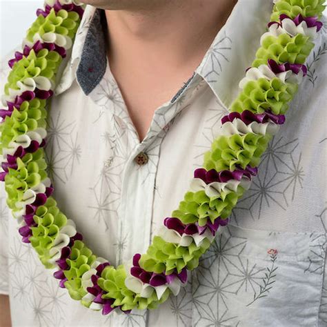 Watanabe floral leis Send Hawaiian Royal Kukui Nut with Ti leaf Lei in Honolulu, HI from Watanabe Floral, Inc